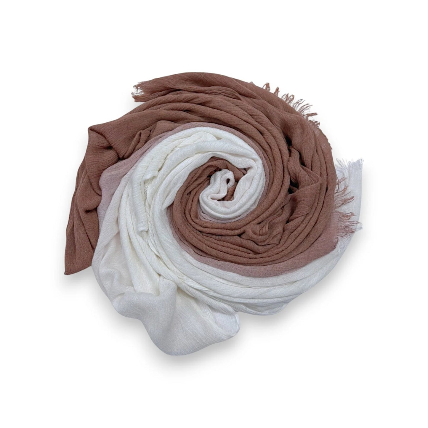 Linen Blend Ombre Scarf