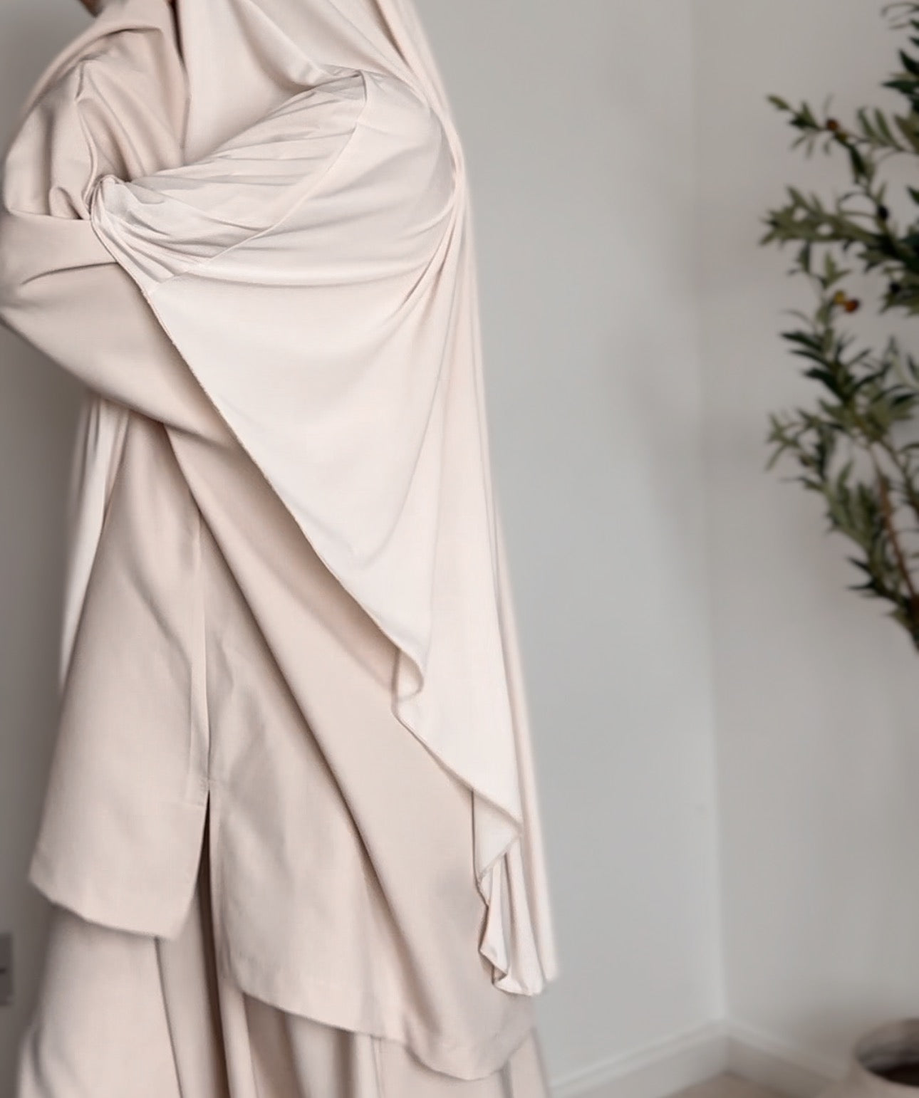 Khimar Jersey Rounded