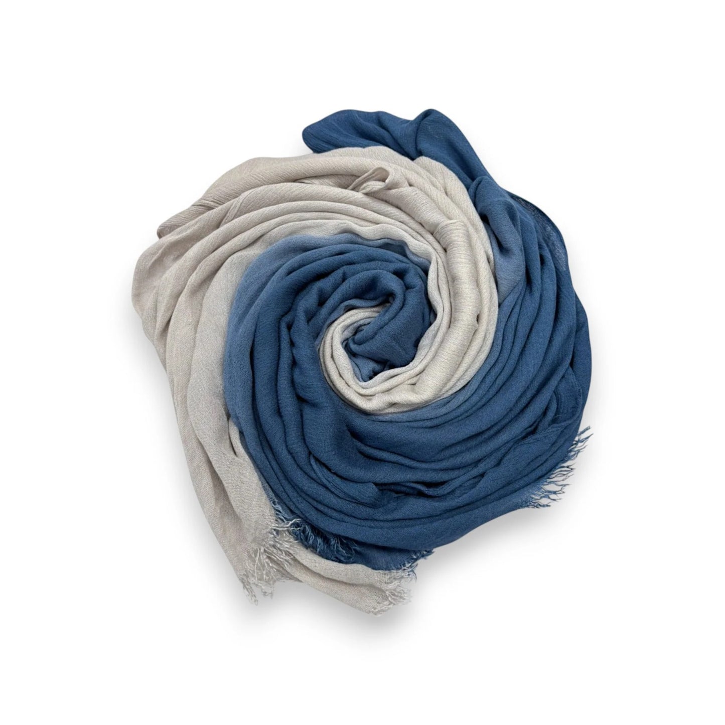 Linen Blend Ombre Scarf