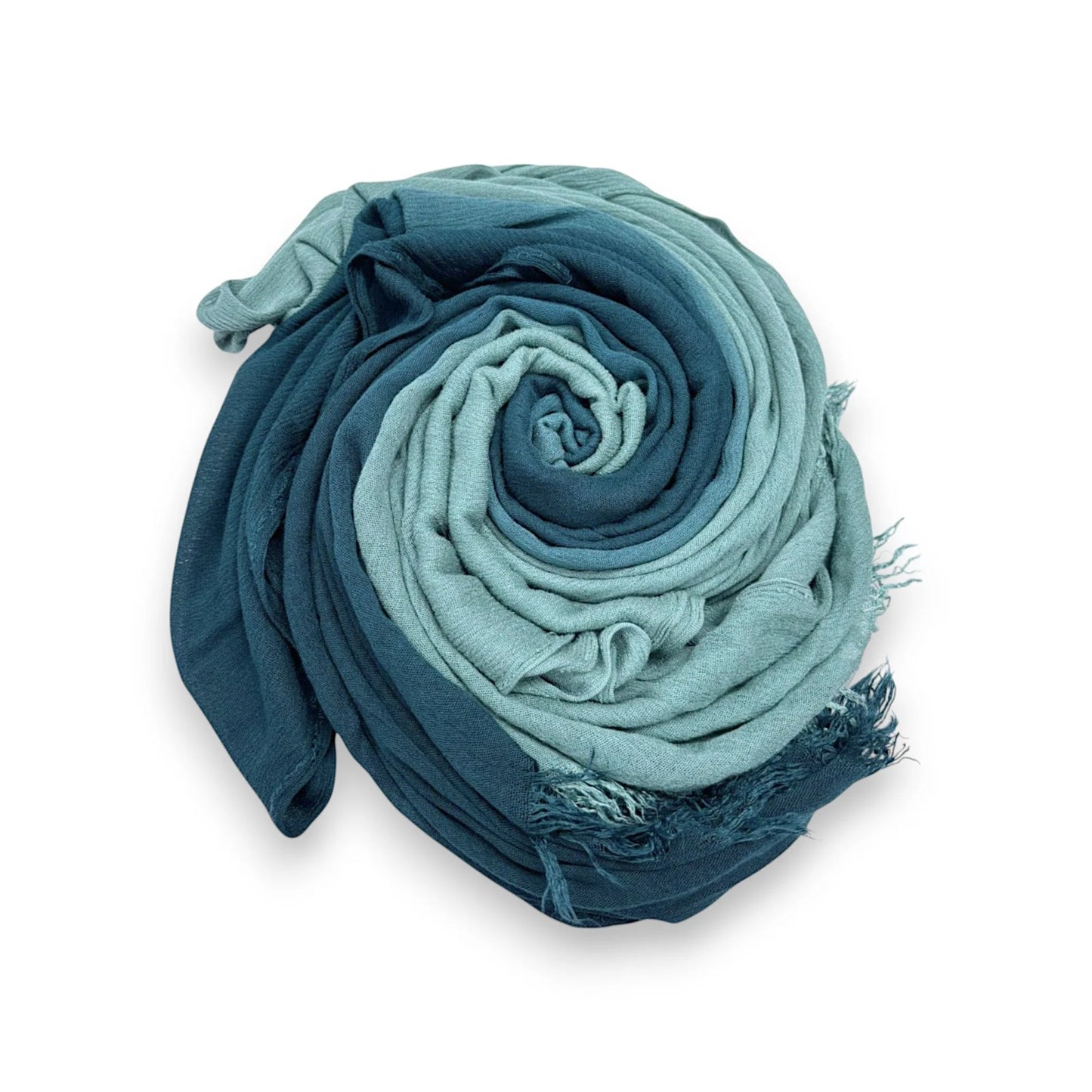 Linen Blend Ombre Scarf