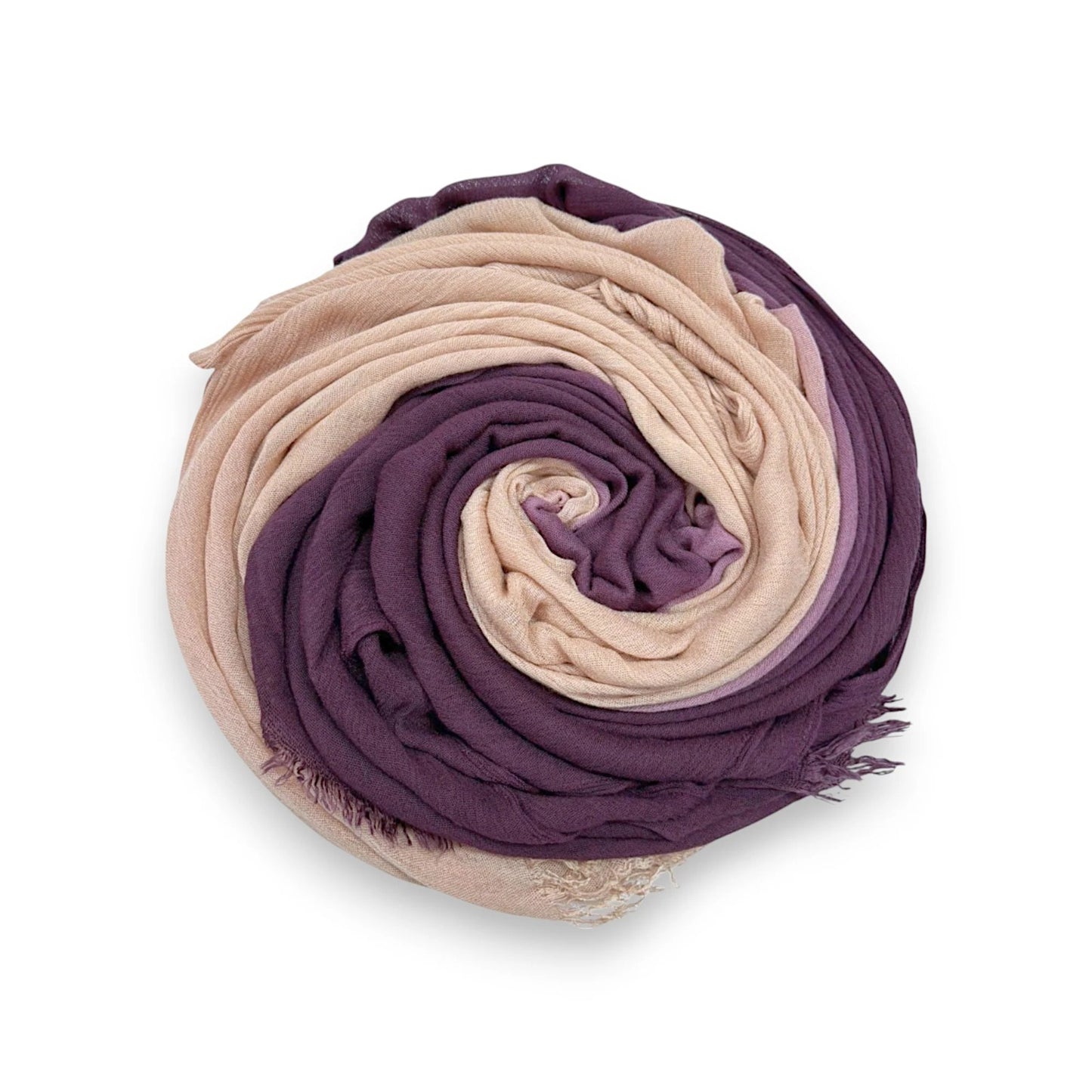 Linen Blend Ombre Scarf