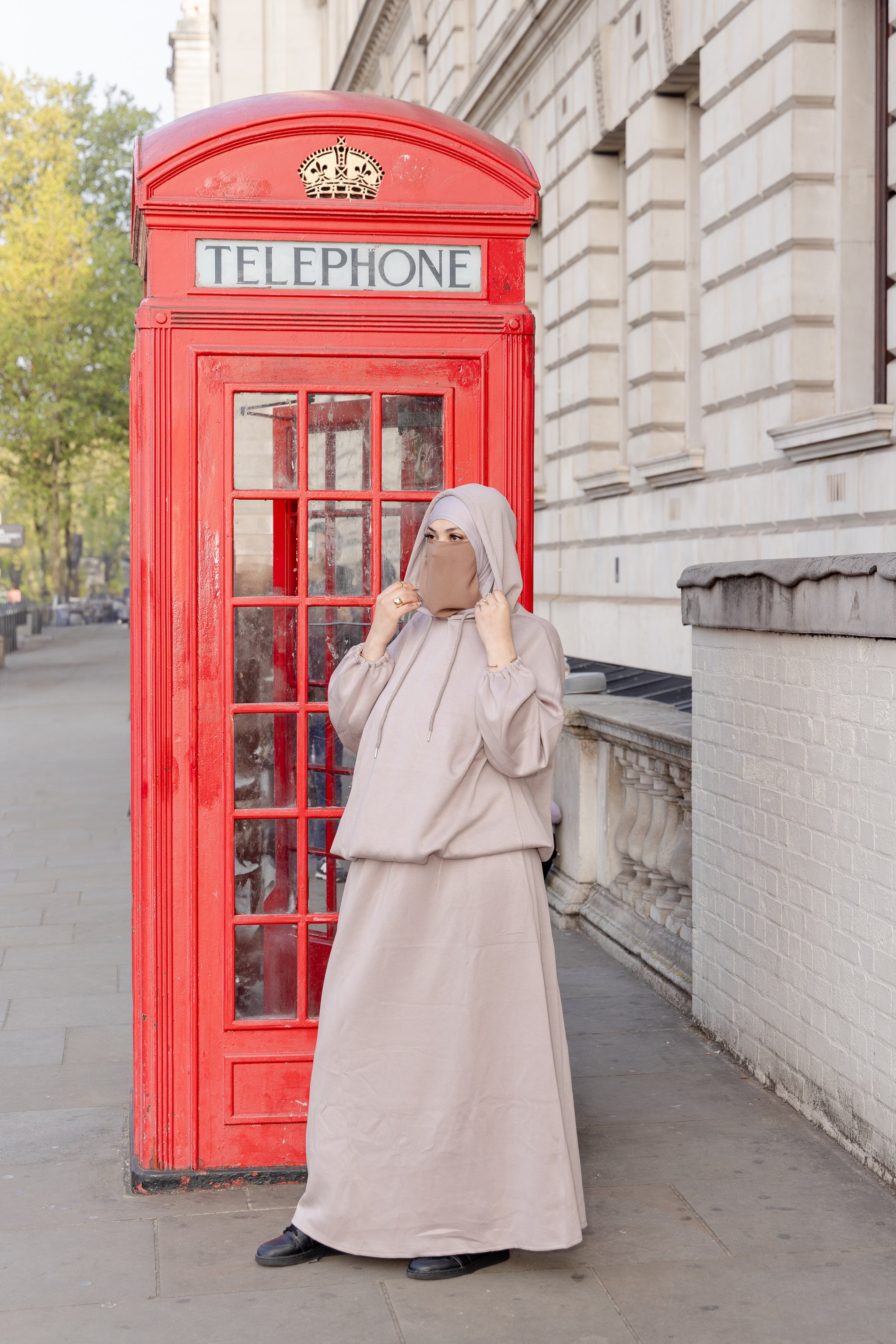 Hooded Skirt Set