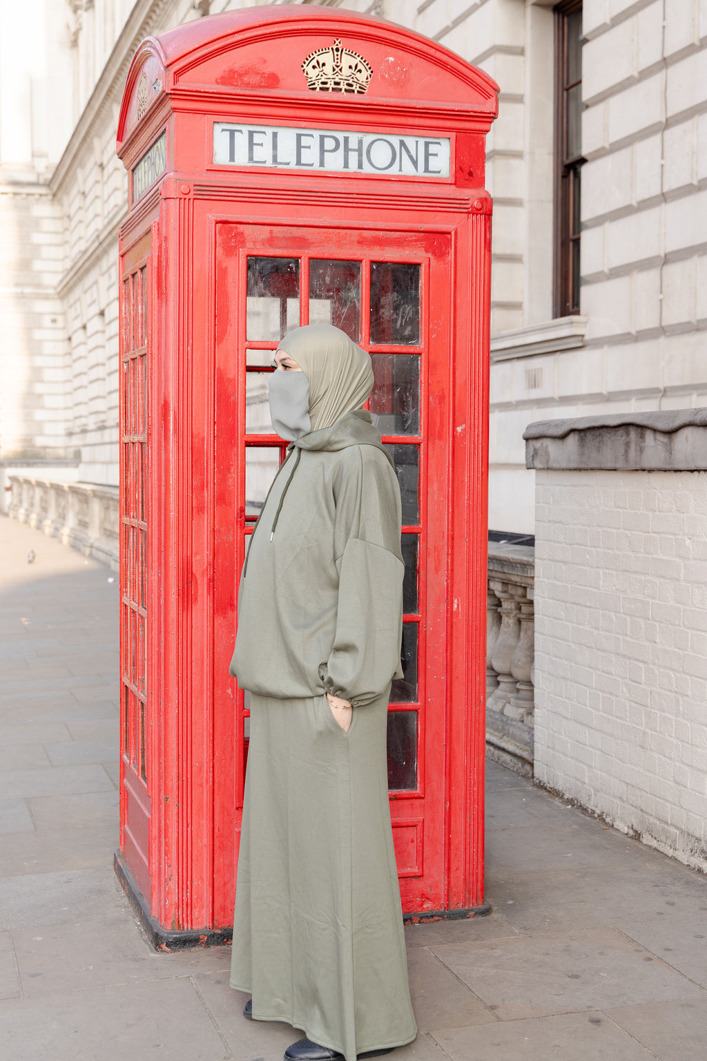 Hooded Skirt Set