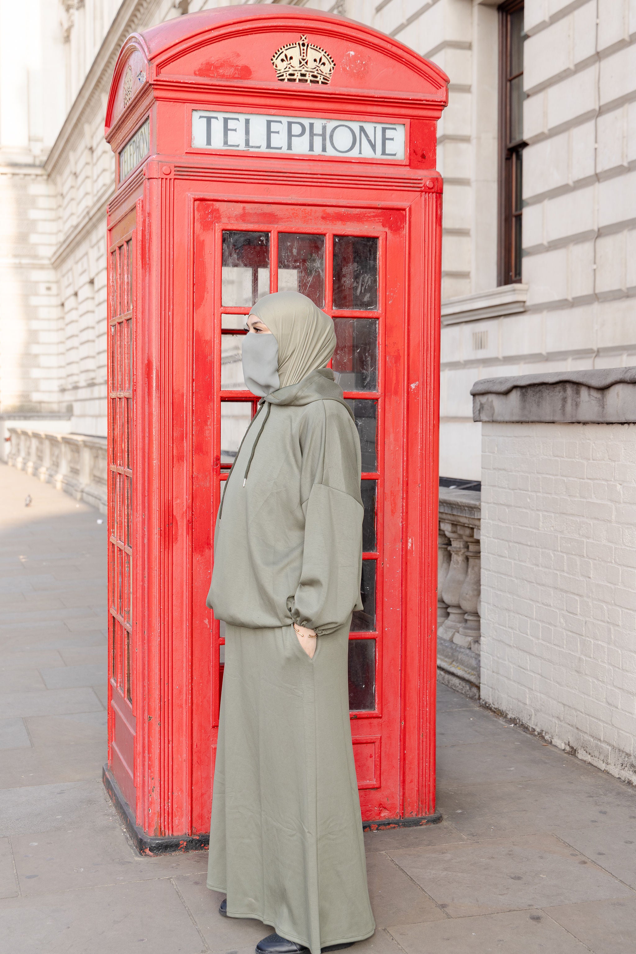 Hooded Skirt Set