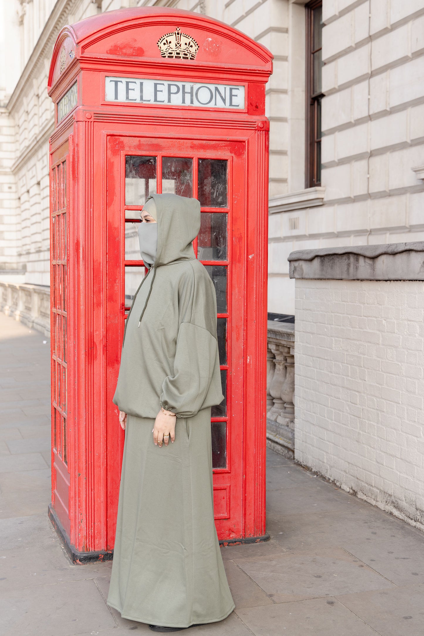 Hooded Skirt Set