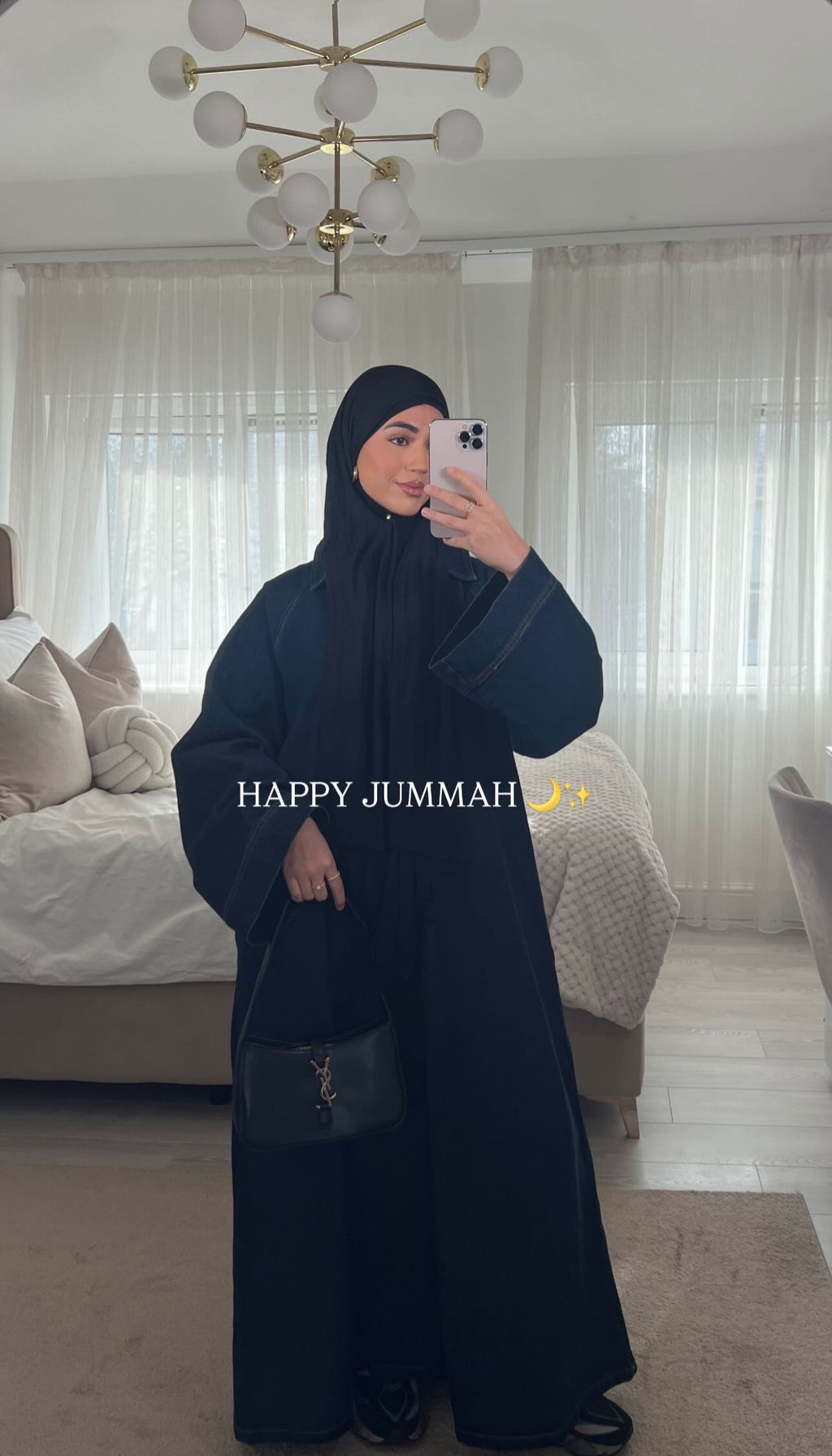 Denim Abaya