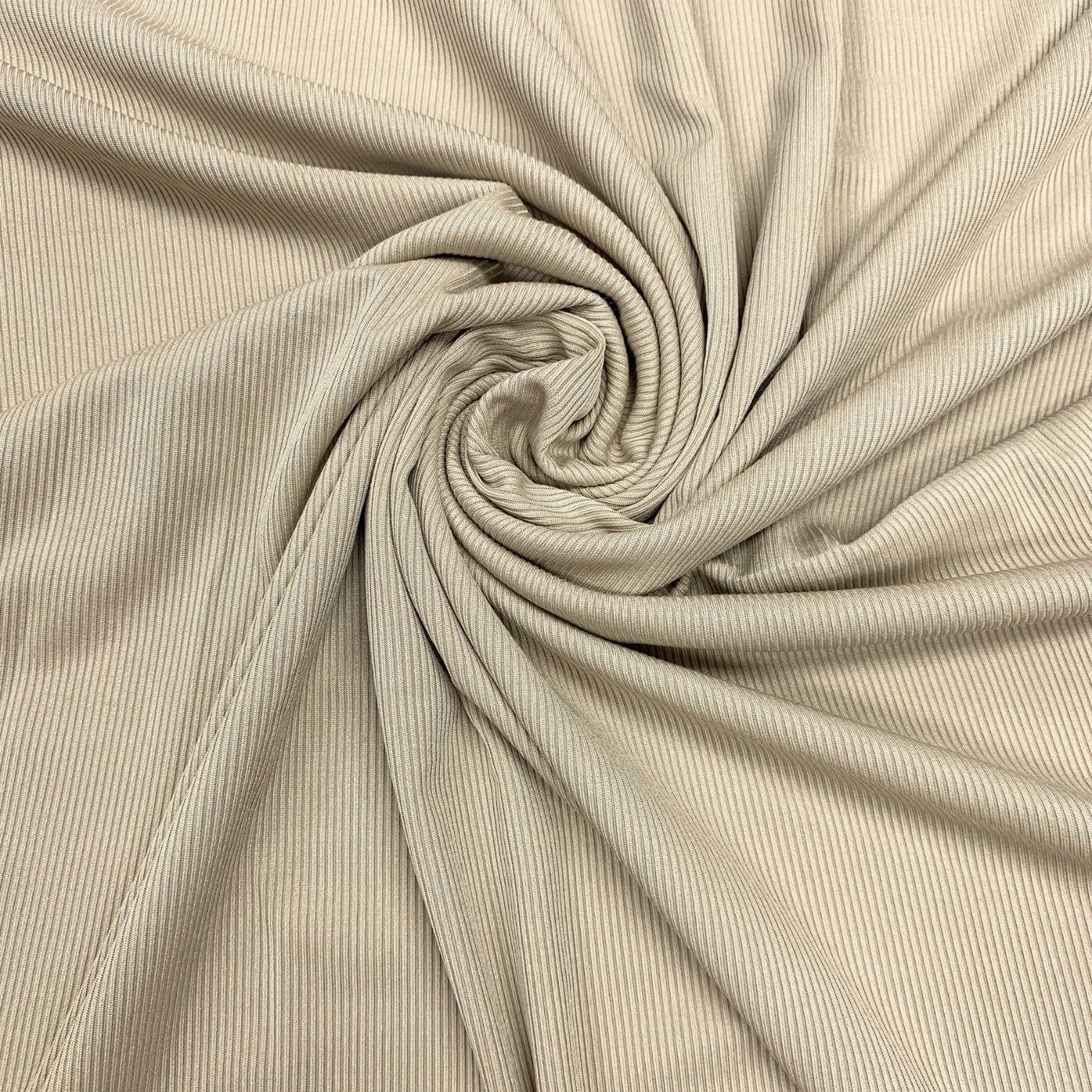 Ribbed Bamboo Blend Jersey Hijabs