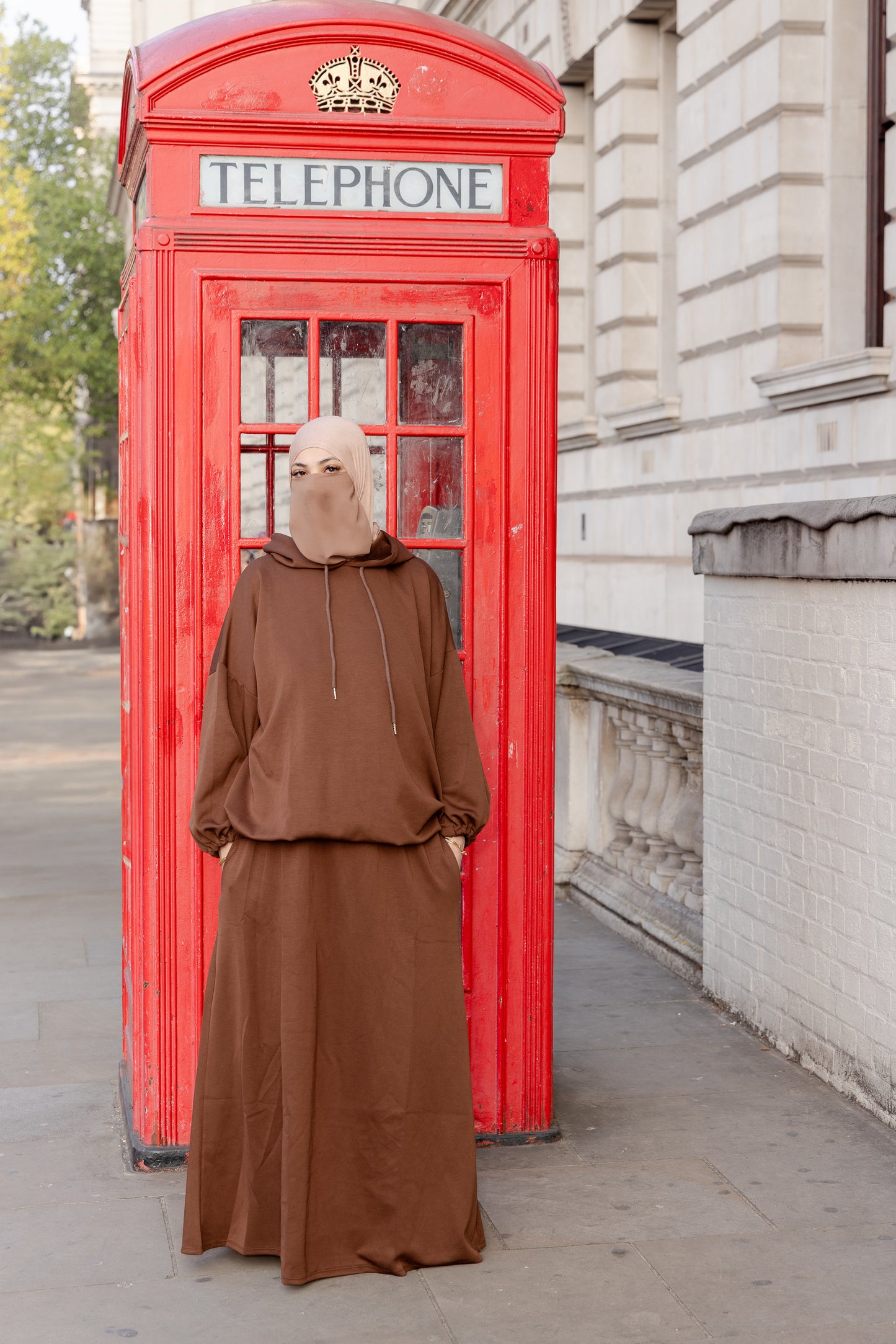 Hooded Skirt Set