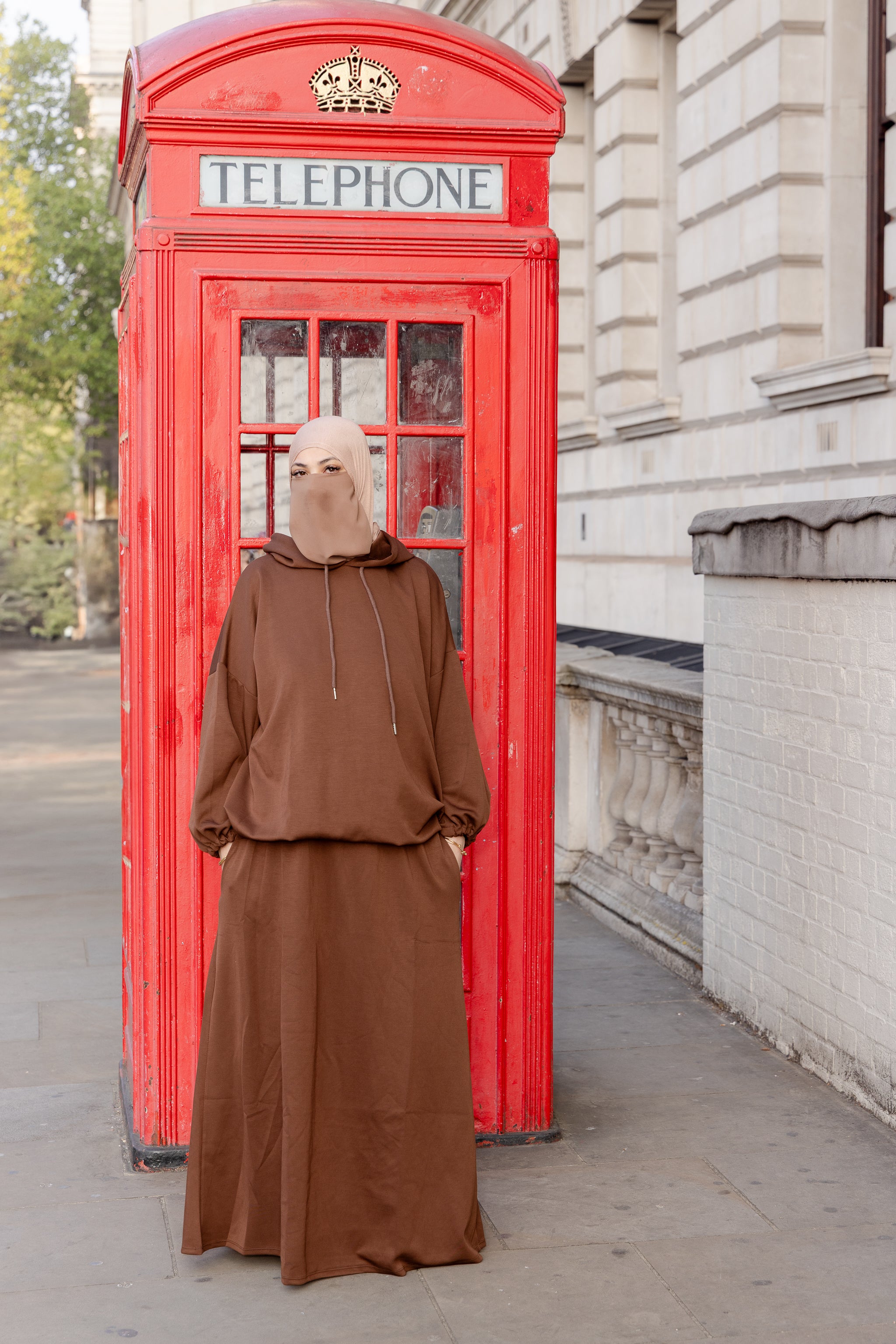 Hooded Skirt Set