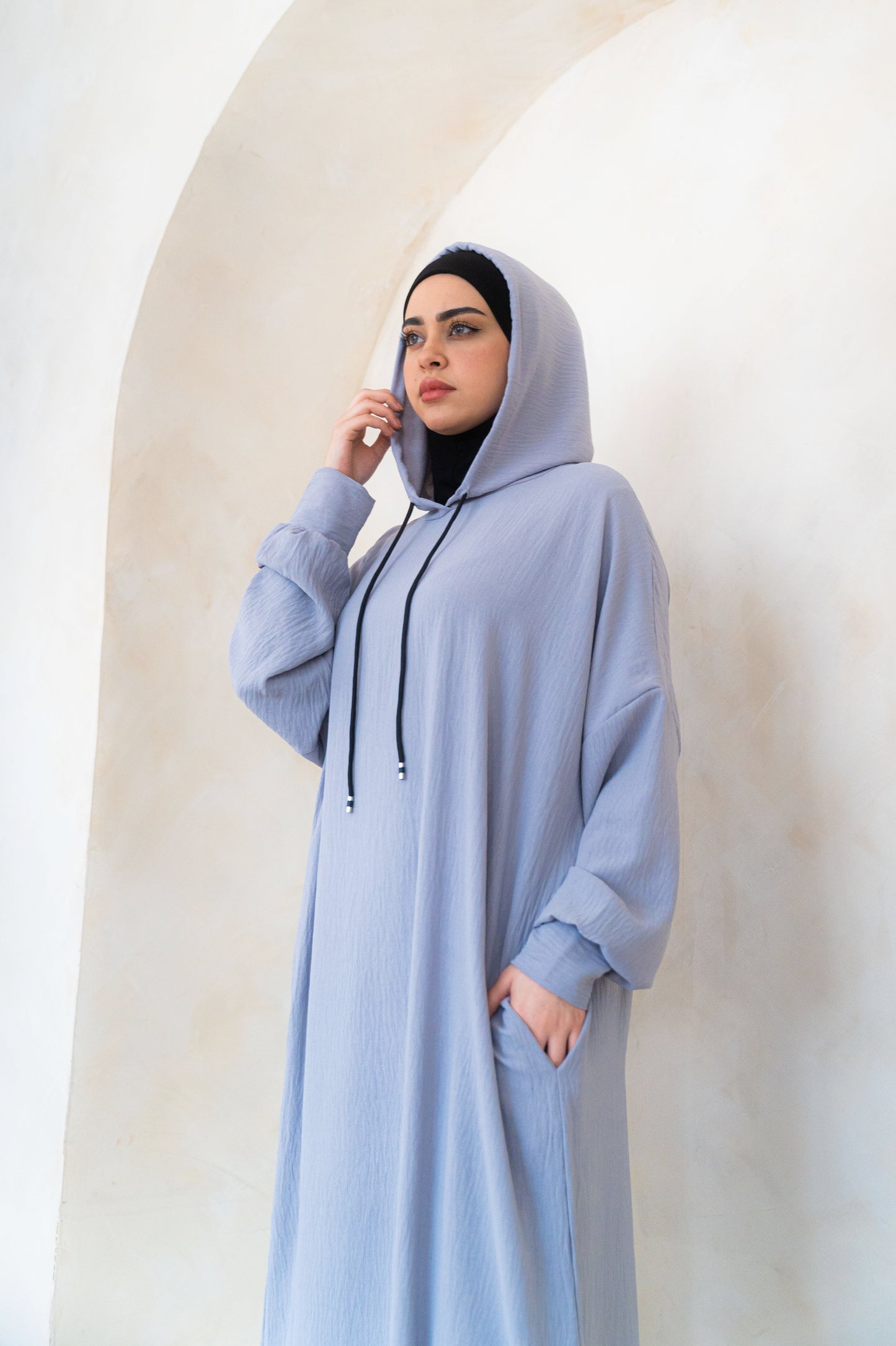 HOODED ABAYA