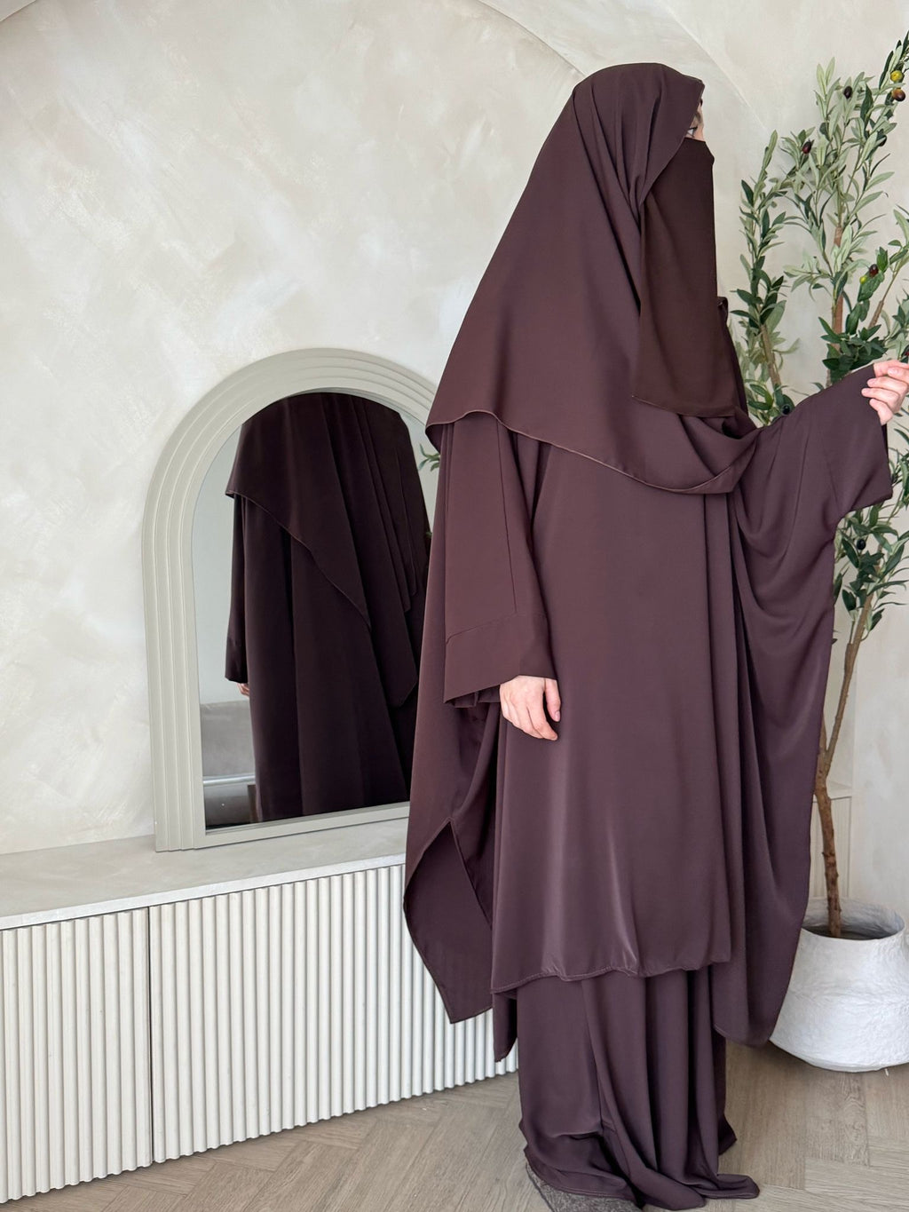 Abaya Three Piece Set