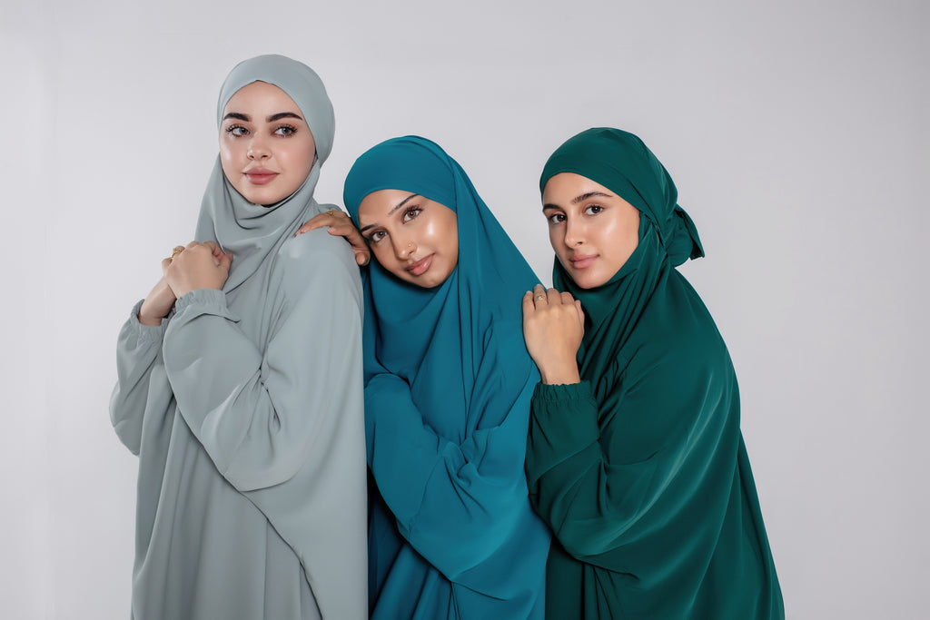 Jilbab and Skirt Two Pieces Medina Silk