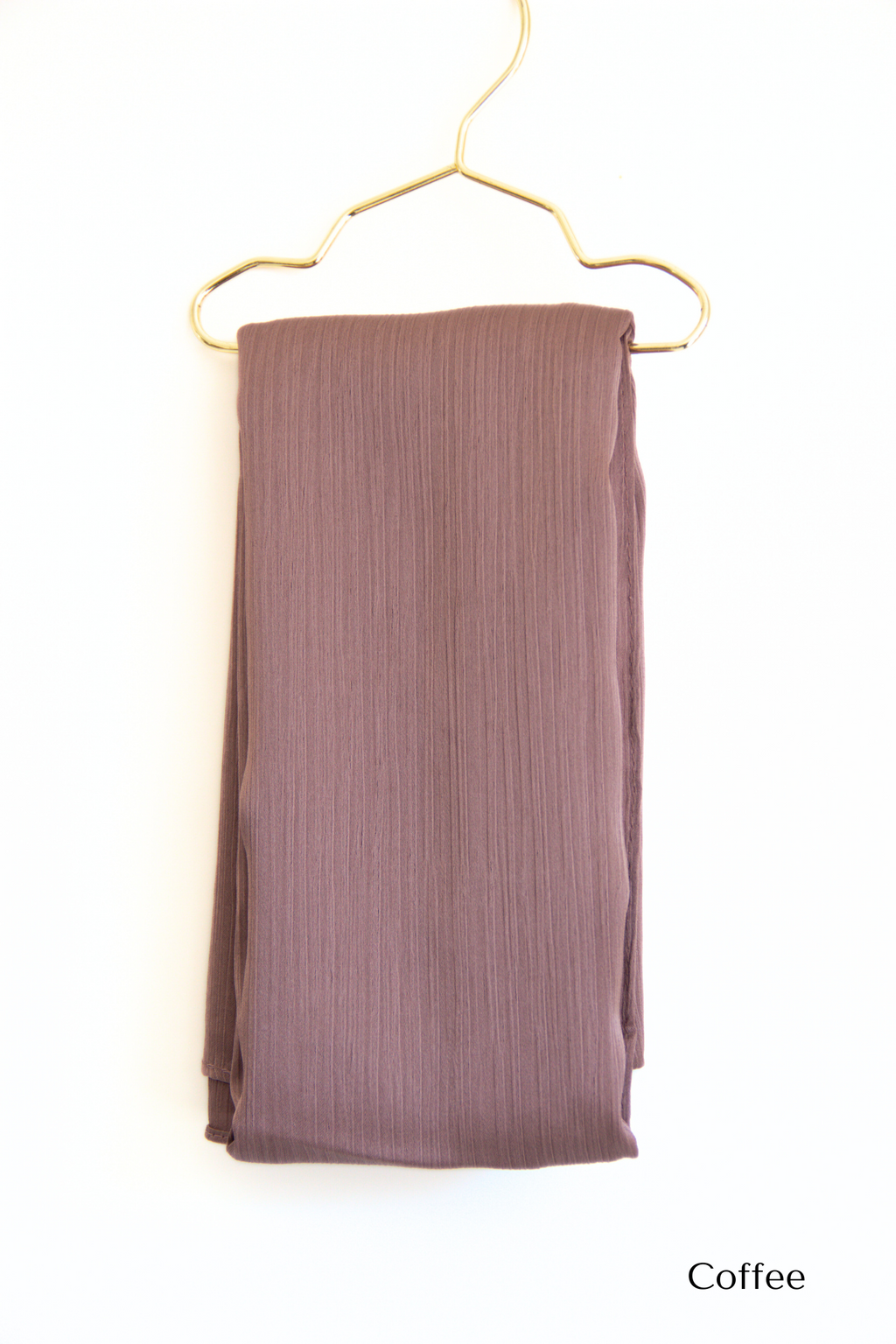 Satin Crinkle Chiffon Hijabs