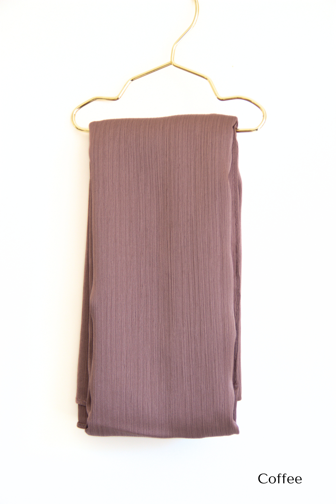 Satin Crinkle Chiffon Hijabs