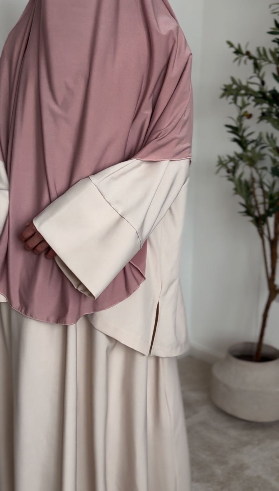 Khimar Jersey Rounded