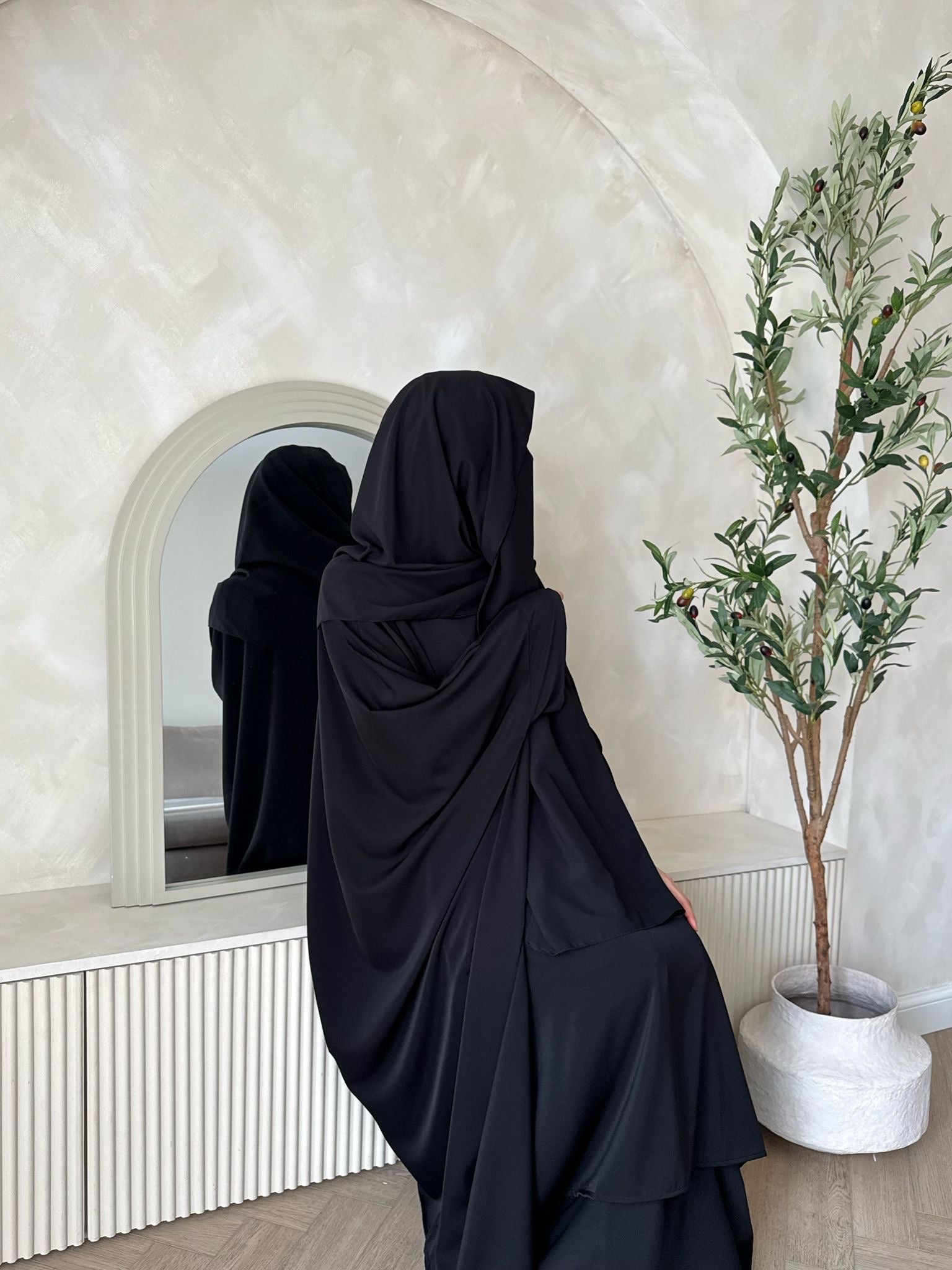 Abaya Three Piece Set