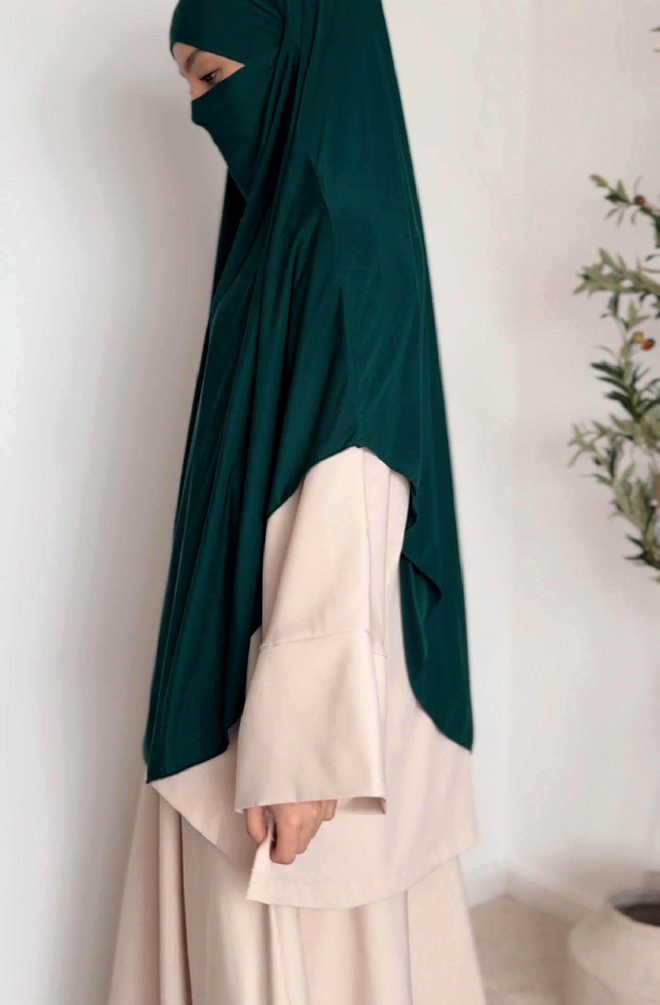 Khimar Jersey Rounded