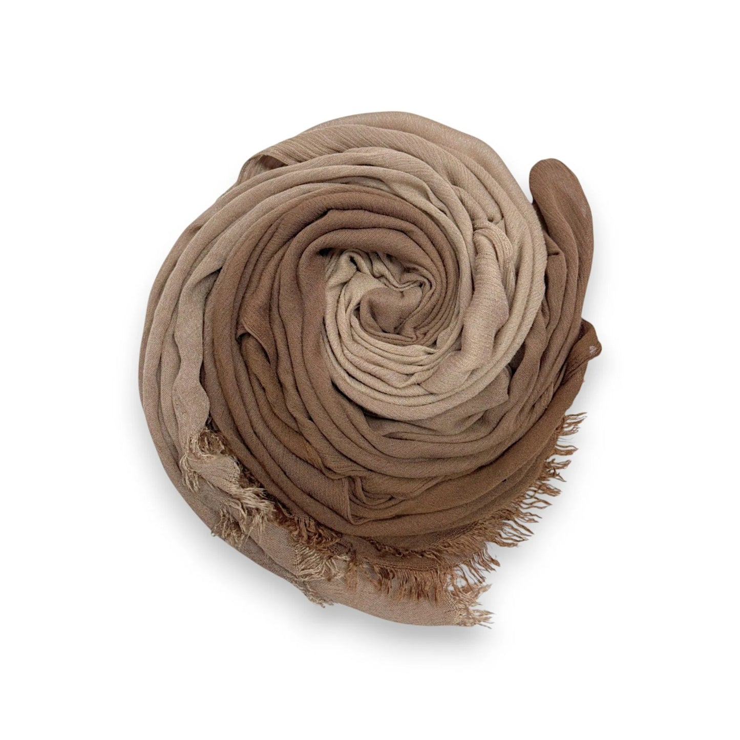 Linen Blend Ombre Scarf