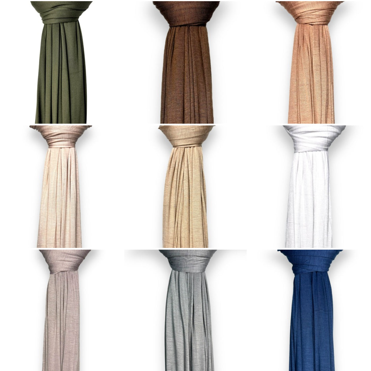 Fine Premium Jersey Double Stitched Hijabs