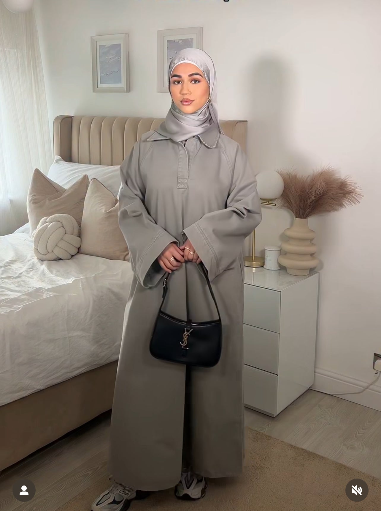 Denim Abaya