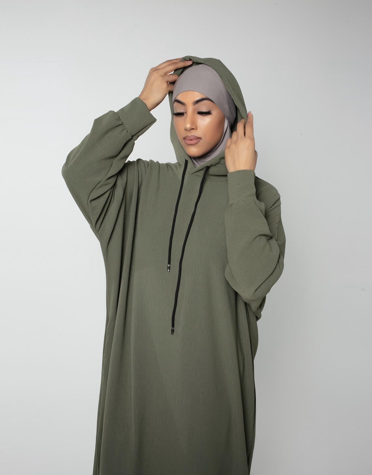 HOODED ABAYA