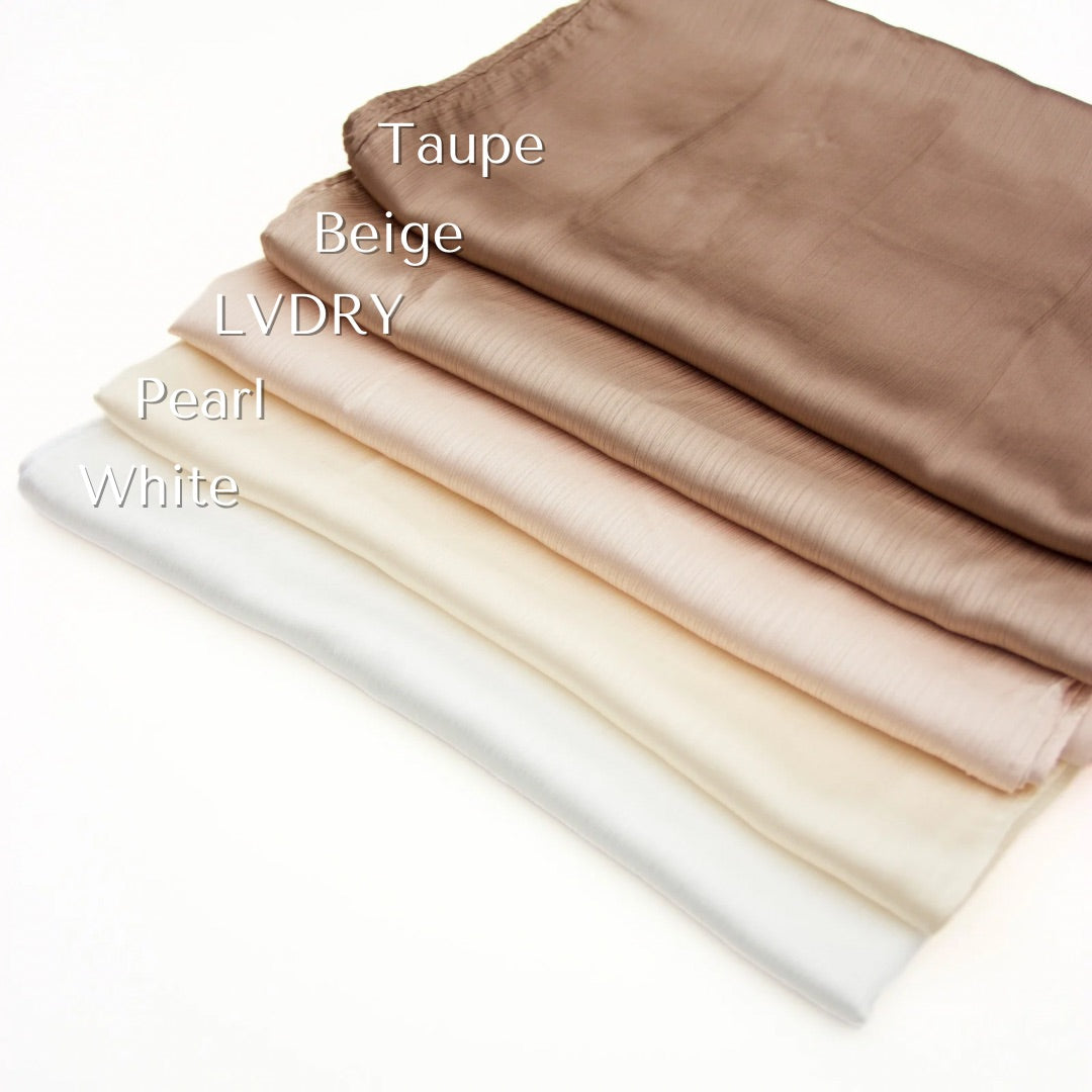 Satin Crinkle Chiffon Hijabs