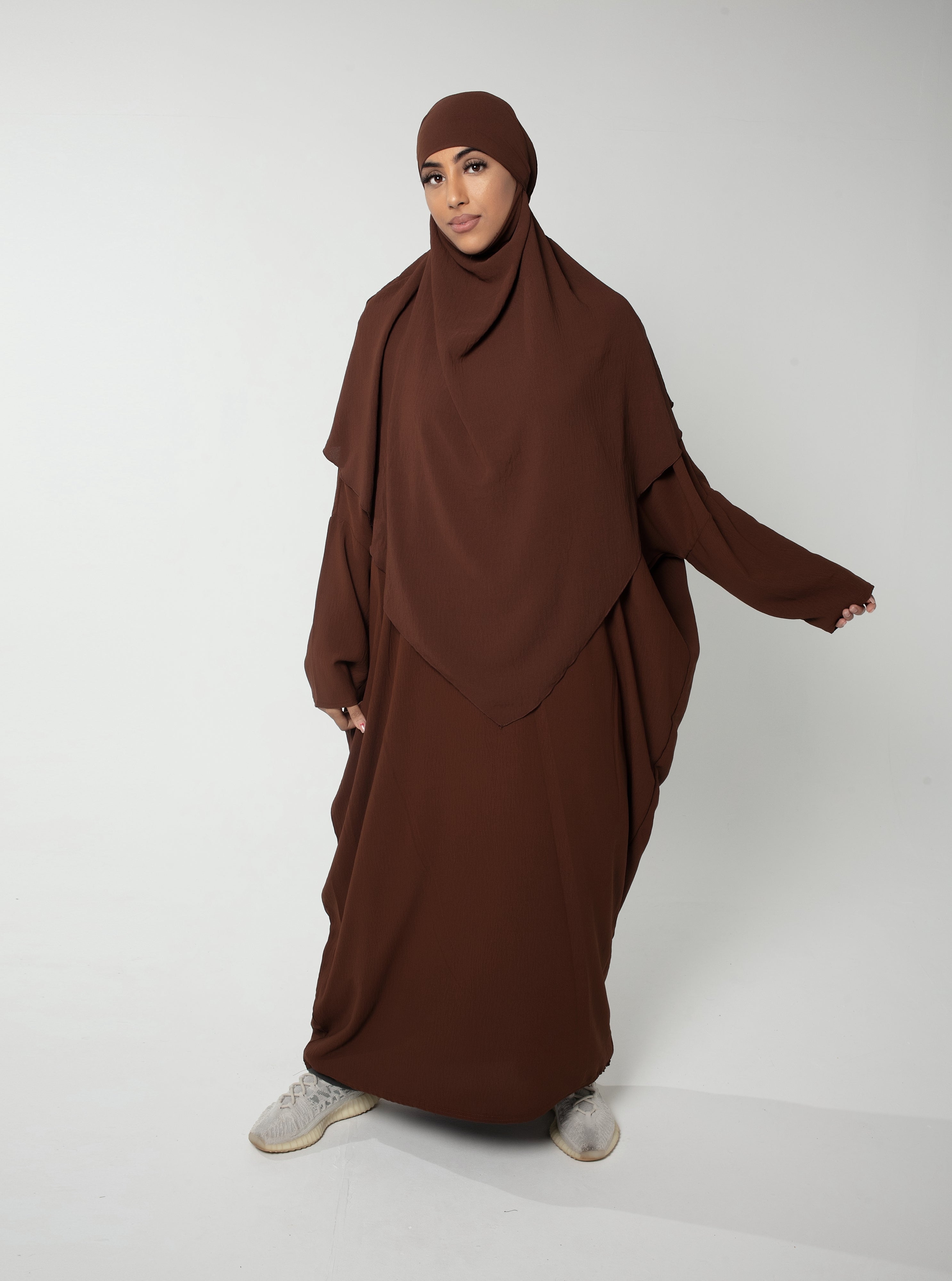 Abaya and Khimar Set Jazz