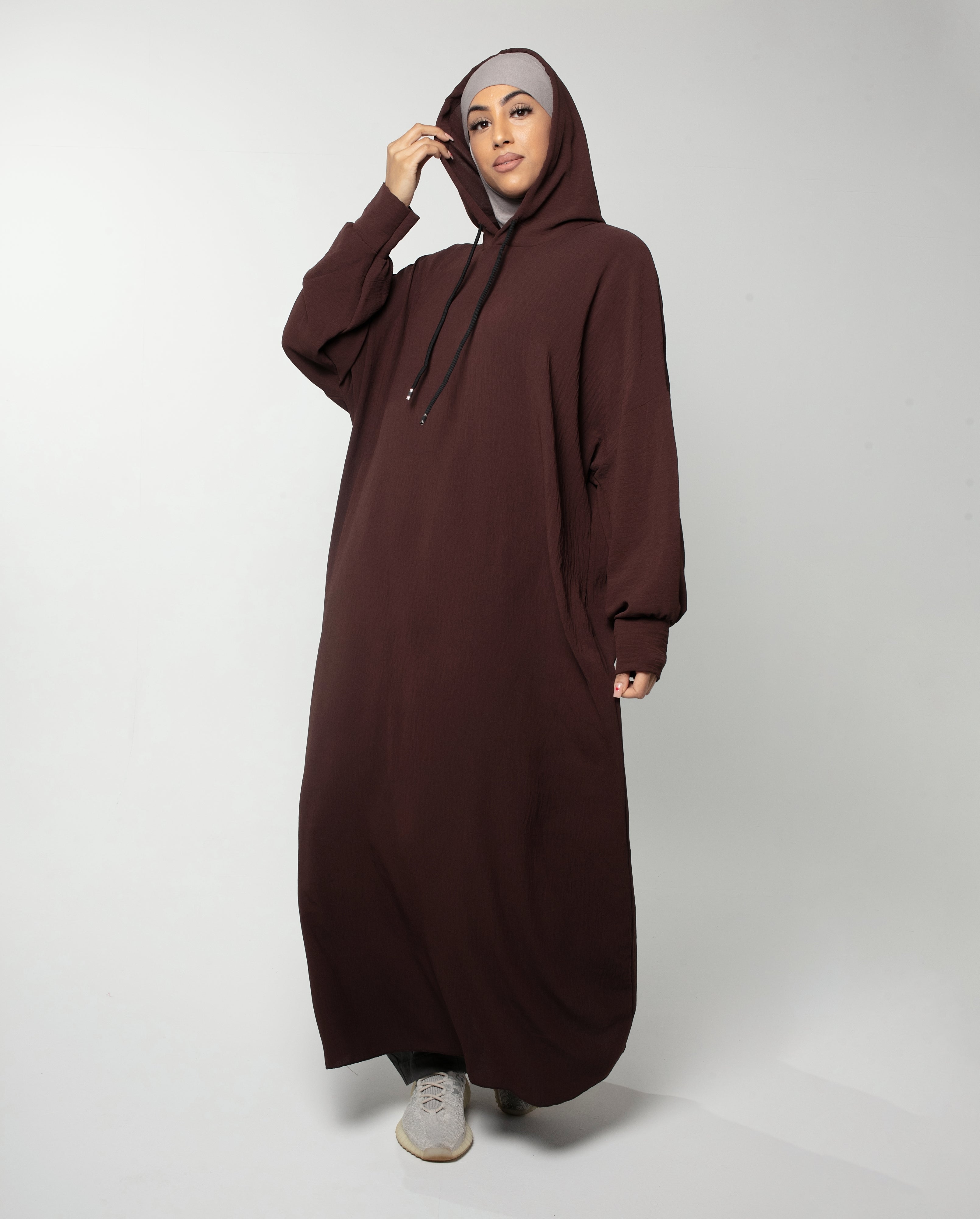 Hoodie abaya 2025