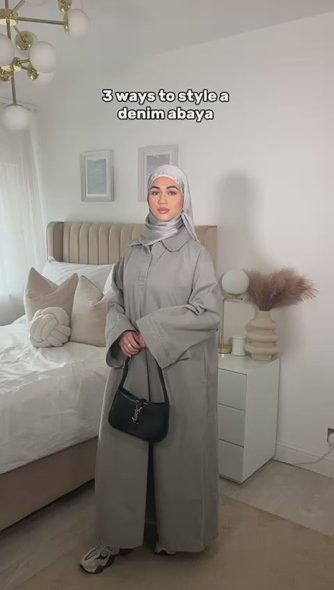 Denim Abaya